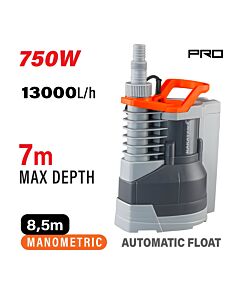 NAKAYAMA PRO NP1070 ΑΝΤΛΙΑ ΟΜΒΡΙΩΝ ΕΝΣΩΜΑΤΩΜΕΝΟ ΦΛΟΤΕΡ 750W