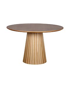 ΤΡΑΠΕΖΙ ΤΡΑΠΕΖΑΡΙΑΣ ELINGTON ΦΥΣΙΚΟ 120x120x75cm