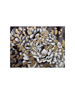 ΠΙΝΑΚΑΣ FLOWER ΣΕ ΚΑΜΒΑ ΜΕ ΞΥΛΙΝΟ ΠΛΑΙΣΙΟ 80x2.3x60cm