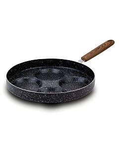 ΤΗΓΑΝΙ PANCAKE NATURE ΜΕ ΑΝΤΙΚΟΛΛΗΤΙΚΗ ΕΠΙΣΤΡΩΣΗ STONE 26cm