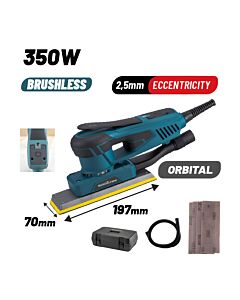 BORMANN PRO BSS5350 ΤΡΙΒΕΙΟ ΠΑΛΜΙΚΟ BRUSHLESS ΜΕ ΔΙΑΚΟΠΤΗ ΑΣΦΑΛΕΙΑΣ ΚΑΙ ΨΗΦΙΑΚΗ ΕΝΔΕΙΞΗ ΣΤΡΟΦΩΝ 350W