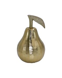 ΜΕΤΑΛΛΙΚΟ ΔΙΑΚΟΣΜΗΤΙΚΟ PEAR ΧΡΥΣΟ ΧΡΩΜΑ 11x16cm