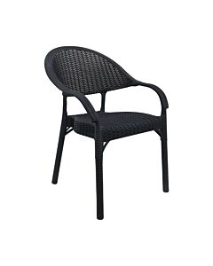 ΚΑΡΕΚΛΑ ΕΞΟΧΗΣ HILDA ΑΝΘΡΑΚΙ 60x62x85cm