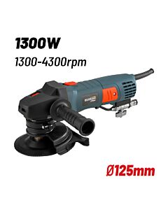 BORMANN PRO BTC6350 ΛΕΙΑΝΤΗΡΑΣ (ΣΤΙΛΒΩΤΗΡΑΣ) ΡΥΘΜΙΖΟΜΕΝΟΣ ΔΟΜΙΚΩΝ ΥΛΙΚΩΝ ΝΕΡΟΥ 1300W, 125mm
