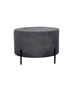 ΣΤΡΟΓΓΥΛΟ ΣΚΑΜΠΟ KRISTAL ΓΚΡΙ ΧΡΩΜΑ 60x40cm