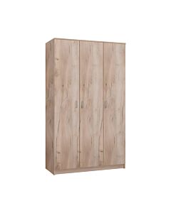 ΝΤΟΥΛΑΠΑ HANA 3K GREY OAK 120x52x205cm