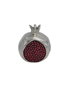 ΜΕΤΑΛΛΙΚΟ ΔΙΑΚΟΣΜΗΤΙΚΟ ΡΟΔΙ POMEGRANATE ΝΙΚΕΛ-ΚΟΚΚΙΝΟ ΧΡΩΜΑ 8x10x11cm