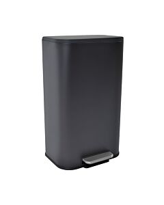 ΚΑΔΟΣ ΑΠΟΡΡΙΜΑΤΩΝ SOUL 30L SOFT CLOSE ΙΝΟΧ ΜΑΥΡΟ ΜΑΤ