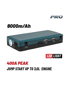 BORMANN PRO BBC8010 ΕΚΚΙΝΗΤΗΣ & POWERBANK 8000mAh/400Α