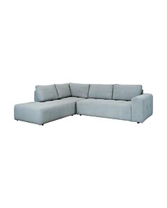 ΚΑΝΑΠΕΣ ΓΩΝΙΑ ΑΡΙΣΤΕΡΗ CARMEN MINT ΥΦΑΣΜΑ 304x242x89cm