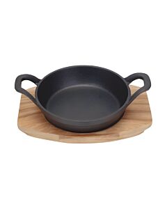 ΜΑΝΤΕΜΕΝΙΟ ΣΑΓΑΝΑΚΙ ΜΕ ΞΥΛΙΝΗ ΒΑΣΗ 16cm