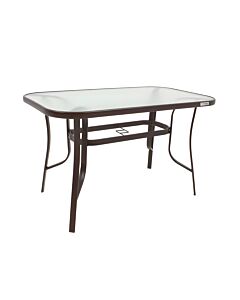 ΤΡΑΠΕΖΙ ΕΞΟΧΗΣ STEEL ΚΑΦΕ 140x80x70cm