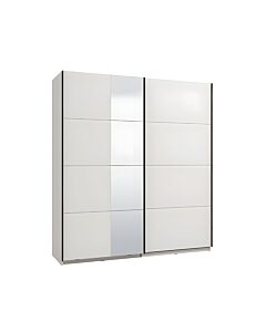 ΝΤΟΥΛΑΠΑ GARD 200 OG H217 ΜΕ ΚΑΘΡΕΦΤΗ ΛΕΥΚΟ ΧΡΩΜΑ 195x61x218cm
