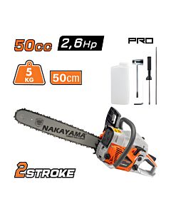 NAKAYAMA PC5600 ΑΛΥΣΟΠΡΙΟΝΟ ΒΕΝΖΙΝΗΣ 2.6HP, 50CC, , 0,325'' 1,5mm, 76LINKS 50cm