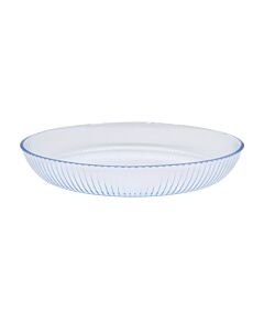 ΠΥΡΙΜΑΧΟ ΤΑΨΙ ΓΥΑΛΙΝΟ ΟΒΑΛ ΡΙΓΕ 3,24lt 34,8x24x6cm