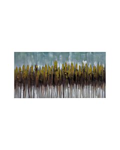 ΠΙΝΑΚΑΣ FOREST ΣΕ ΚΑΜΒΑ ΜΕ ΞΥΛΙΝΟ ΠΛΑΙΣΙΟ 120x2.3x60cm