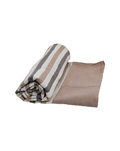 ΡΙΧΤΑΡΙ MULTI STRIPE ΜΠΕΖ ΧΡΩΜΑ 170x270cm