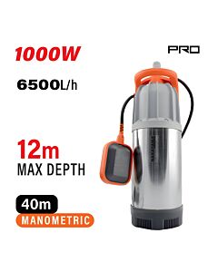 NAKAYAMA PRO NP1120 ΑΝΤΛΙΑ ΠΗΓΑΔΙΩΝ ΙNOX,1000W