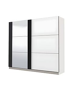 ΝΤΟΥΛΑΠΑ SICILIA 220 OG ΛΕΥΚΟ-ΜΑΥΡΟ 217x62.5x210cm