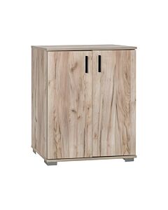 ΠΑΠΟΥΤΣΟΘΗΚΗ SHOERACK GREY OAK ΧΡΩΜΑ 69x34x85cm