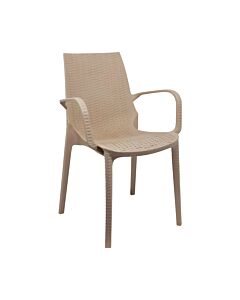 ΚΑΡΕΚΛΑ ΕΞΟΧΗΣ SABRINE ΜΠΕΖ ΧΡΩΜΑ 58x52x88cm
