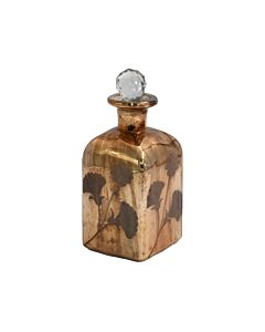 ΓΥΑΛΙΝΗ ΔΙΑΚΟΣΜΗΤΙΚΗ ΚΑΡΑΦΑ FL3133 COPPER ΧΡΩΜΑ 9x9x23cm