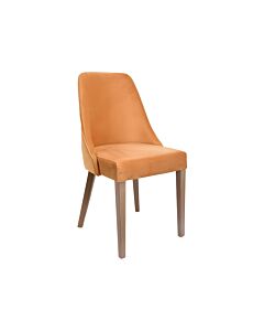 ΚΑΡΕΚΛΑ ΤΡΑΠΕΖΑΡΙΑΣ T-3 LUX ΚΙΤΡΙΝΟ ΥΦΑΣΜΑ GREY OAK ΠΟΔΙΑ 45x50x90cm