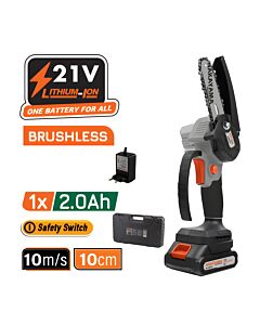 NAKAYAMA EC1040 ΚΛΑΔ ΑΛΥΣΟΠΡΙΟΝΟ ΜΠΑΤΑΡΙΑΣ 20V, BRUSHLESS, ΛΑΜΑ , ,1/41.1mm 28ΟΔ ,1x2Ah 11m