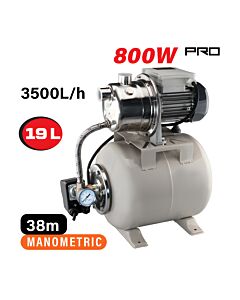 NAKAYAMA PRO NP2105 ΠΙΕΣΤΙΚΟ ΣΥΓΚΡΟΤΗΜΑ ΜΕ ΔΟΧΕΙΟ ΑΝΤΛΙΑ INOX 800W 19lt