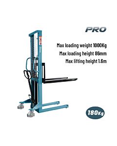 BORMANN PRO BWR5517 ΠΕΡΟΝΟΦΟΡΟ ΧΕΙΡΟΚΙΝΗΤΟ ΑΝΥΨΩΣΗΣ 1TON, ΥΨΟΣ ΑΝΥΨΩΣΗΣ 1.6m, ΠΙΡΟΥΝΙΑ 1150x550mm