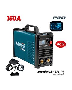 BORMANN PRO BIW1760 ΗΛΕΚΤΡΟΚΟΛΛΗΣΗ INVERTER, SYNERGIC, ΑΠΟΔΟΣΗ 160Α/60%, ΜΕΓ ΗΛΕΚΤΡΟΔΙΟ 4mm