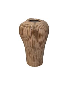ΚΕΡΑΜΙΚΟ ΒΑΖΟ 606728 ΚΑΦΕ ΧΡΩΜΑ SLS 15x13,5x24,5cm