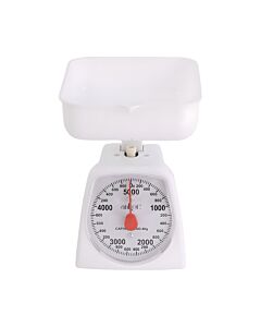 ΖΥΓΑΡΙΑ ΜΗΧΑΝΙΚΗ 5kg ΑΣΠΡΗ 12,5x12x21cm
