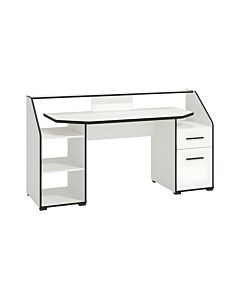 ΓΡΑΦΕΙΟ BLETCHLEY ΛΕΥΚΟ ΧΡΩΜΑ 170x65x92,5cm