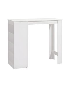 ΤΡΑΠΕΖΙ ΤΡΑΠΕΖΑΡΙΑΣ VALENCE ΛΕΥΚΟ 120x50x105cm