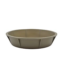 ΤΑΨΑΚΙ ΣΙΛΙΚΟΝΗΣ ΣΤΡΟΓΓΥΛΟ ΣΕ TAUPE ΧΡΩΜΑ 24x24x5,5cm