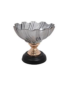 ΓΥΑΛΙΝΗ ΦΟΝΤΑΝΙΕΡΑ ΜΕ ΒΑΣΗ 803 ΜΑΥΡΟ ΧΡΩΜΑ 19x15cm