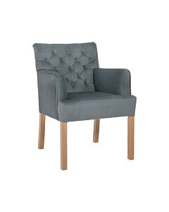 ΠΟΛΥΘΡΟΝΑ NEW F4 MINT ΜΕ GREY OAK ΠΟΔΙΑ 65x70x88cm