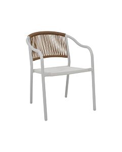 ΠΟΛΥΘΡΟΝΑ ΚΗΠΟΥ DAKAR ΛΕΥΚΟ ΧΡΩΜΑ 57x63x80cm