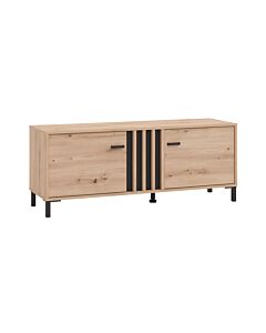 ΕΠΙΠΛΟ ΤΗΛΕΟΡΑΣΗΣ LAVAL 131 2K2V ARTISAN ΟΑΚ/ΜΑΥΡΟ 132x40x52cm
