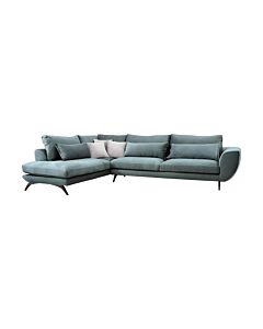 ΚΑΝΑΠΕΣ RENATA ΑΡΙΣΤΕΡΗ ΓΩΝΙΑ MINT ΜΕ ICE ΜΑΞΙΛΑΡΙΑ 340x240cm