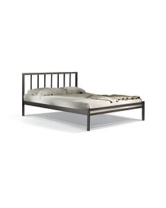 ΚΡΕΒΑΤΙ ΣΙΔΕΡΕΝΙΟ ΤΕΤΡΑΓΩΝΟ ΚΑΦΕ 150x200cm