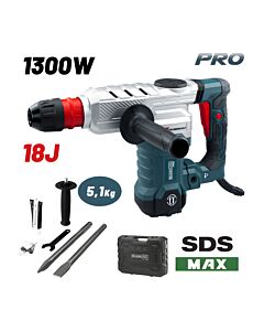 BORMANN PRO BPH6500 ΚΑΤΕΔΑΦΙΣΤΙΚΟ ΠΙΣΤΟΛΕΤΟ SDS-MAX 1300W,18J