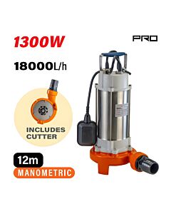 NAKAYAMA PRO SP1315 ΑΝΤΛΙΑ ΛΥΜΑΤΩΝ ΜΕ ΚΟΠΤΗΡΑ 1300W