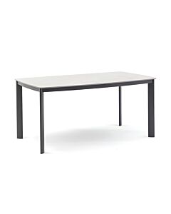ΤΡΑΠΕΖΙ ΚΗΠΟΥ ASANIO ΓΚΡΙ ΧΡΩΜΑ 160x90x75cm
