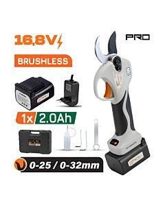 NAKAYAMA PRO EC1350 ΨΑΛΙΔΙ ΚΛΑΔΟΥ ΜΠΑΤΑΡΙΑΣ 16.8V, BRUSHLESS, ΠΡΟΟΔΕΥΤΙΚΗ ΚΟΠΗ 0-25/0-32mm, 740gr
