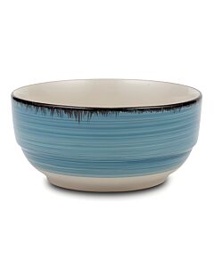 ΜΠΟΛ ΔΗΜΗΤΡΙΑΚΩΝ STONEWARE LINES FADED BLUE 14cm