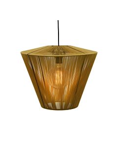 ΜΟΝΟΦΩΤΟ CORD ΧΡΥΣΟ Ε27 40x32cm