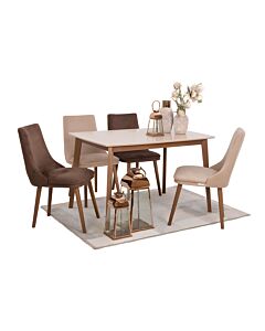ΤΡΑΠΕΖΙ ΤΡΑΠΕΖΑΡΙΑΣ MAX S MACCHIATO 120x80x75cm