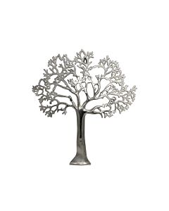 ΜΕΤΑΛΛΙΚΟ ΔΙΑΚΟΣΜΗΤΙΚΟ ΤΟΙΧΟΥ TREE ΑΣΗΜΙ ΝΙΚΕΛ 55x3x60cm